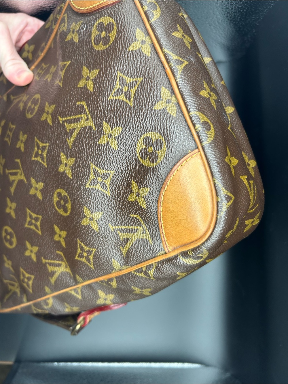 Vintage Louis Vuitton Danube MM Monogram Canvas Crossbody Messenger Bag - Picture 5 of 15